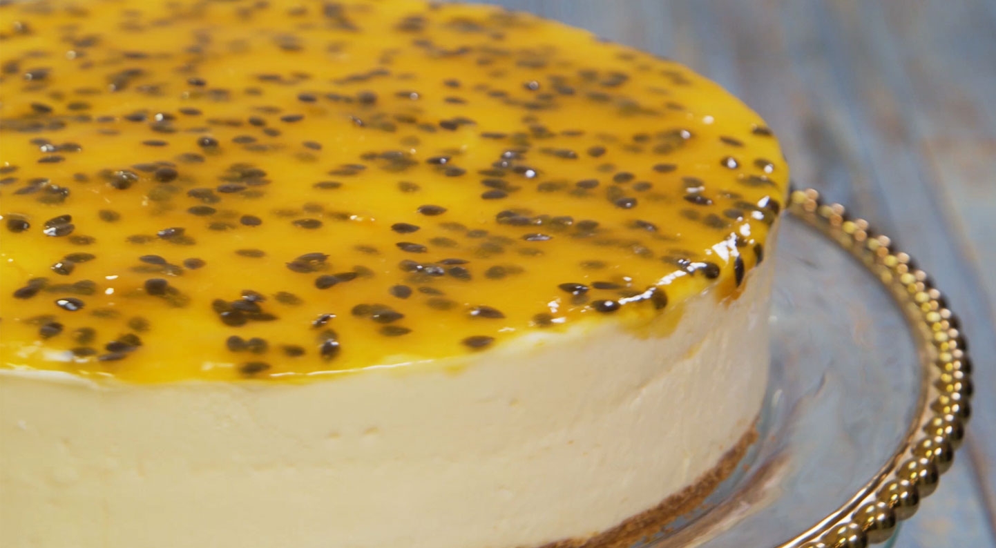 Cheesecake de maracuyá: receta paso a paso VIDEO | Recetas Buenazo