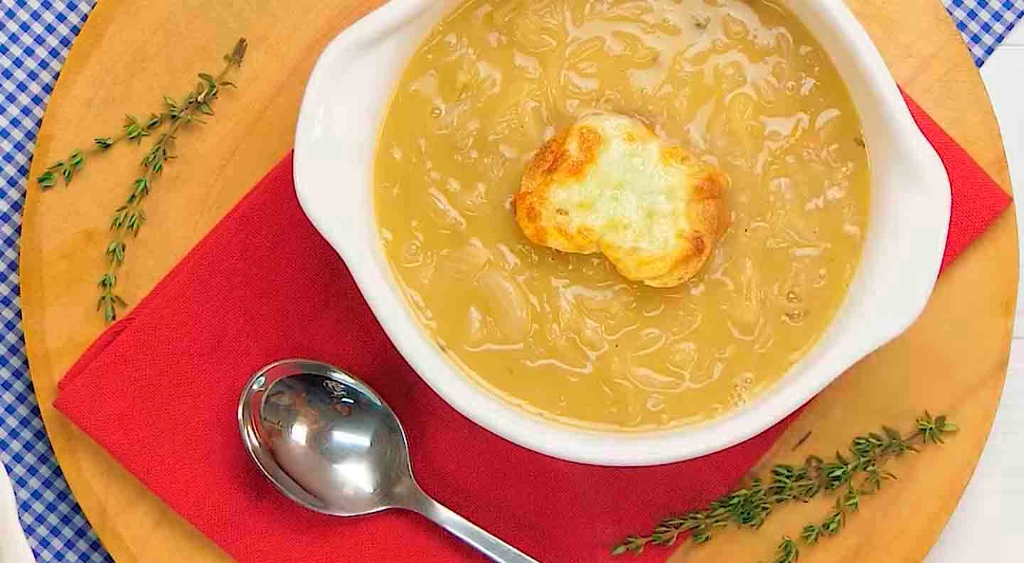 cómo preparar sopa de cebolla receta paso a paso recetas buenazo