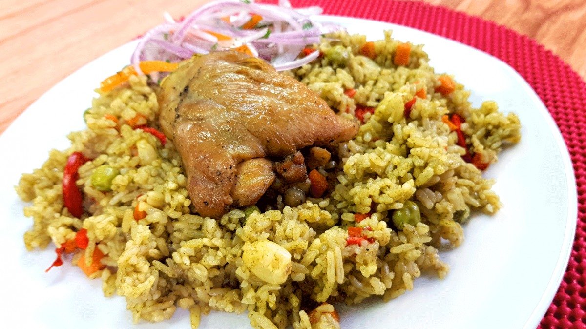 Cómo preparar un arroz con pollo tradicional riquísimo (VIDEO)