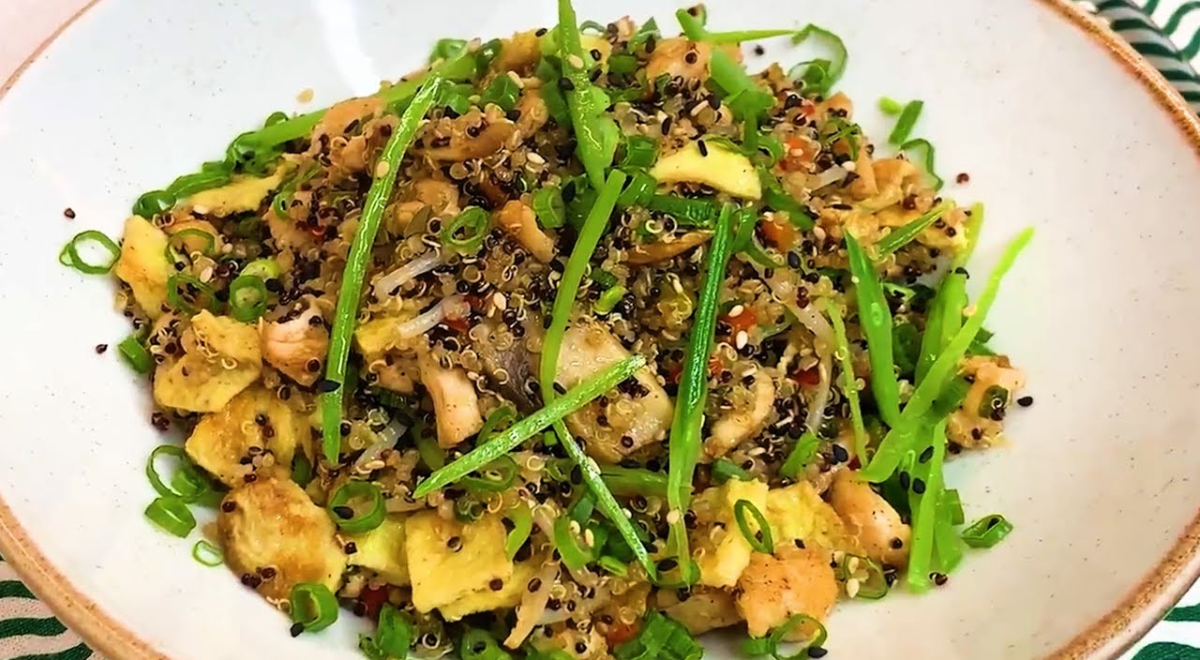 Chowfa au quinoa. Photo de : Buenazo