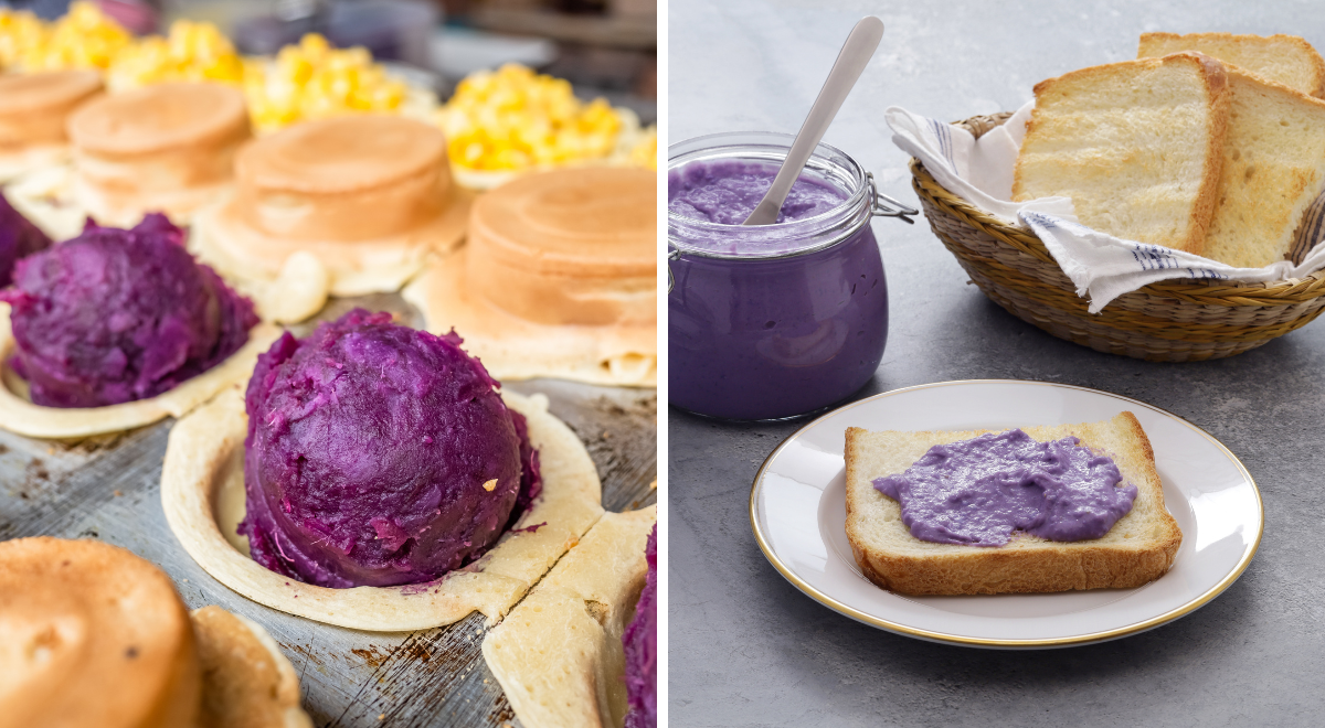 Ube, makanan lokal yang menjadi fenomena global, hadir dalam makanan penutup dan minuman di seluruh dunia. Foto: Envato 